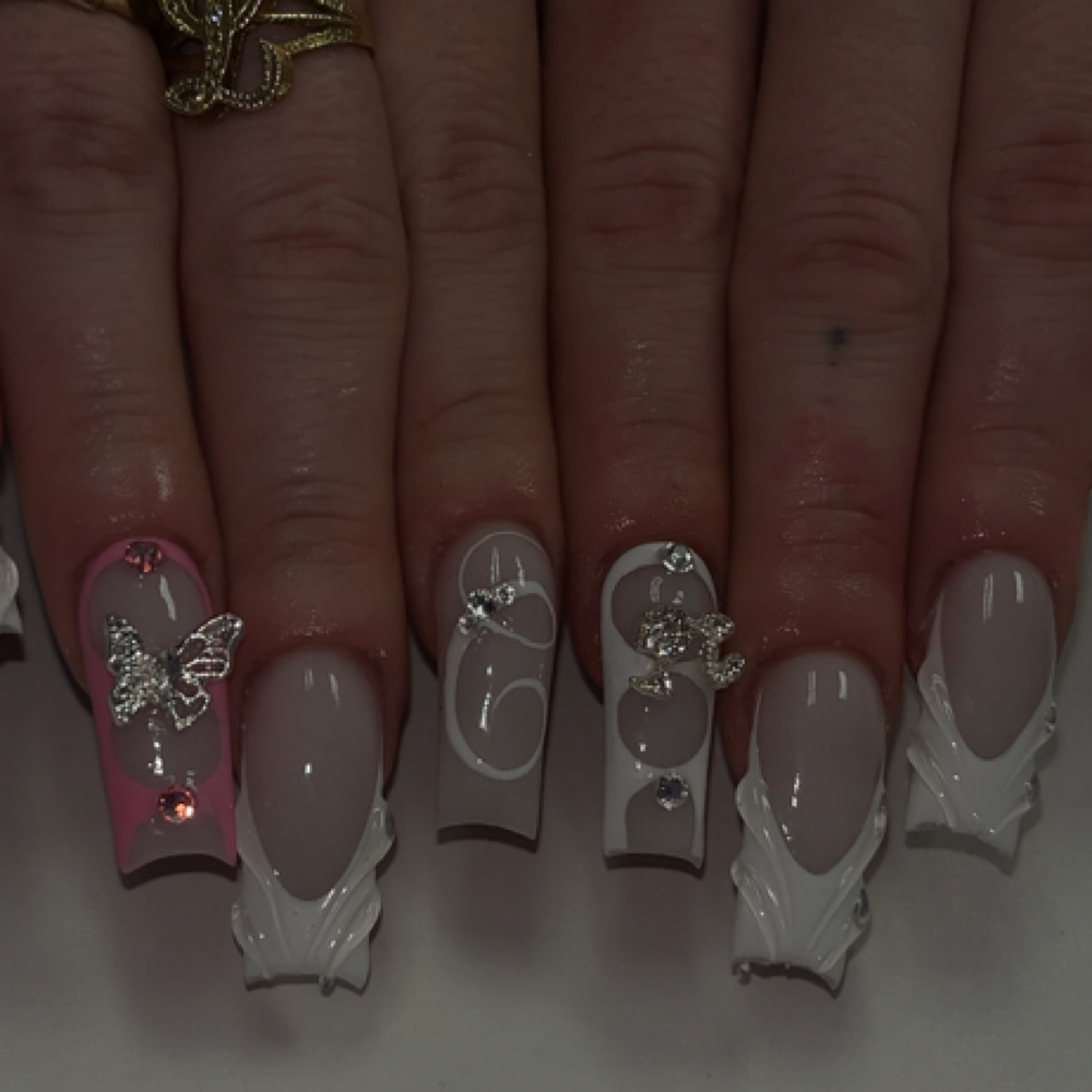 S/M Fullset at Nessasnailgallery in Jacksonville, FL