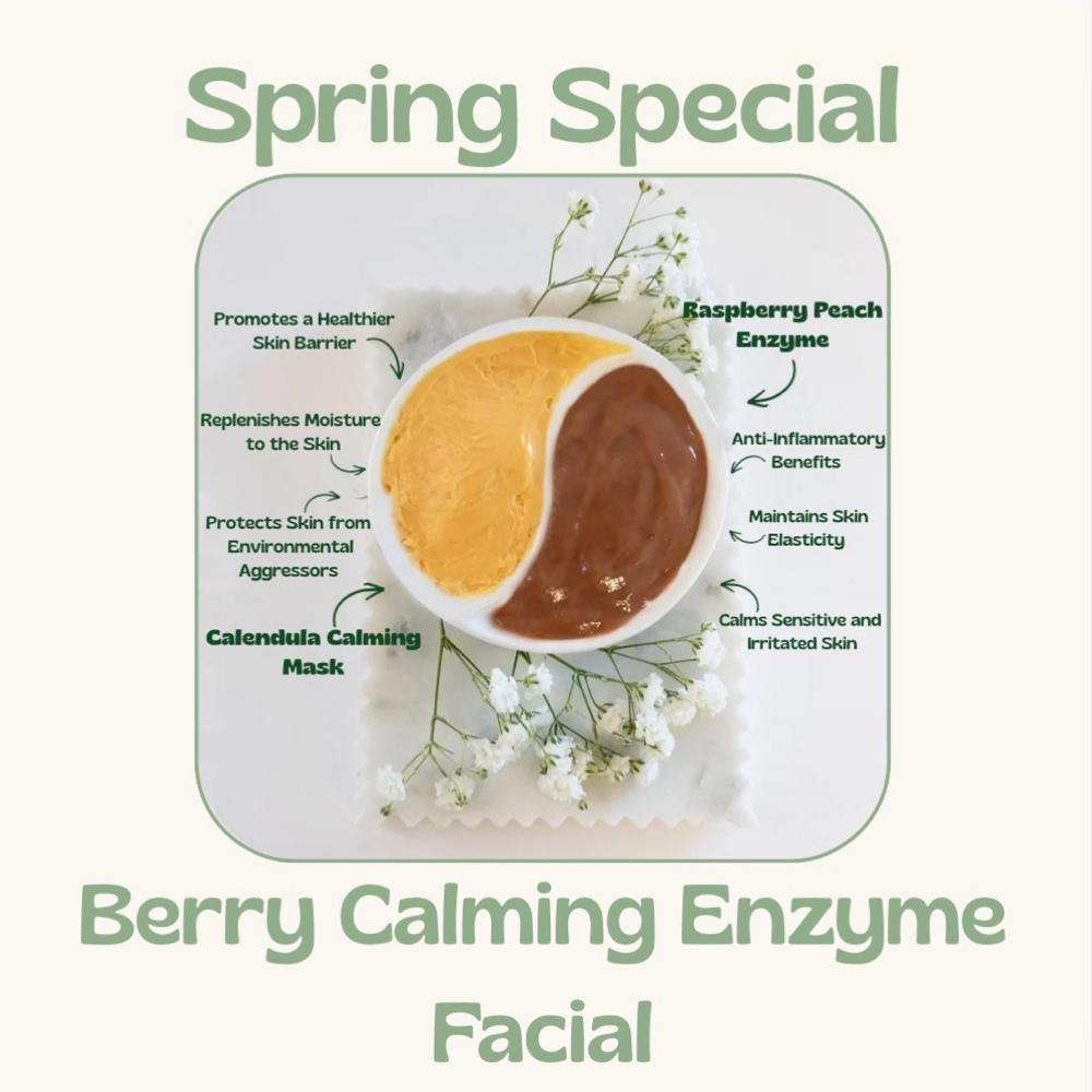 Berry Calming Enzyme Facial at Aleena Franco in Bakersfield, CA