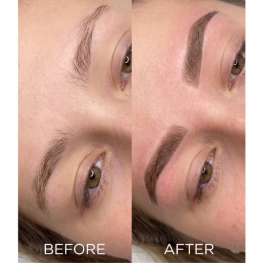 Ombrè Tattoo Brows at Bomb Brows in Channelview, TX