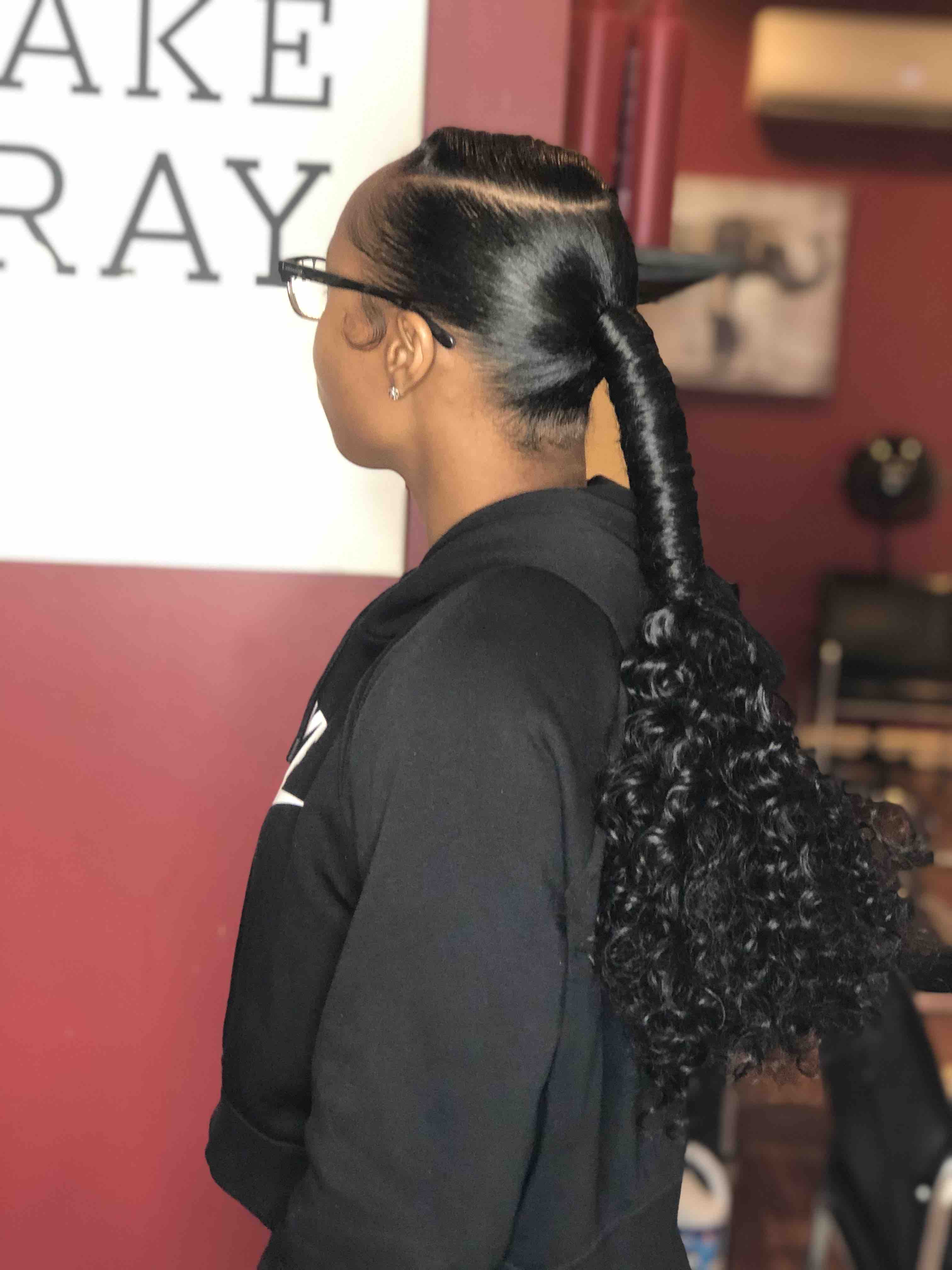 Sleek Ponytail