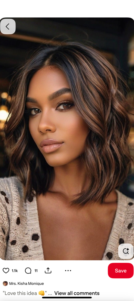 Women’s Haircut Medium Lenght