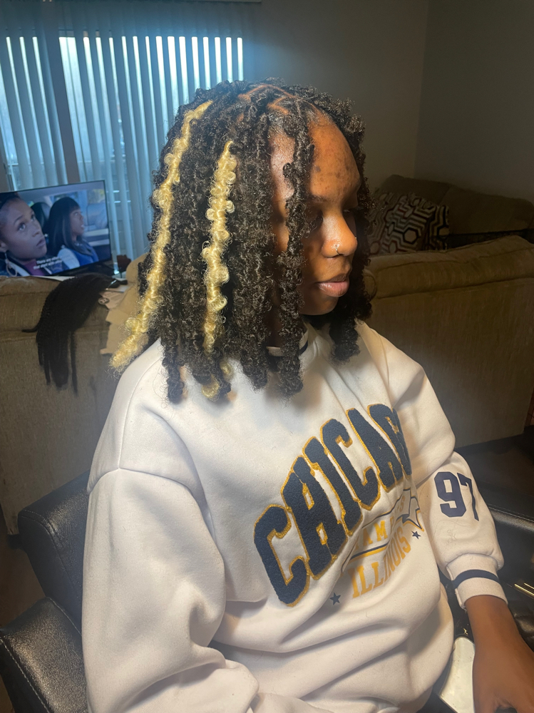 Shoulder Length Butterfly Locs
