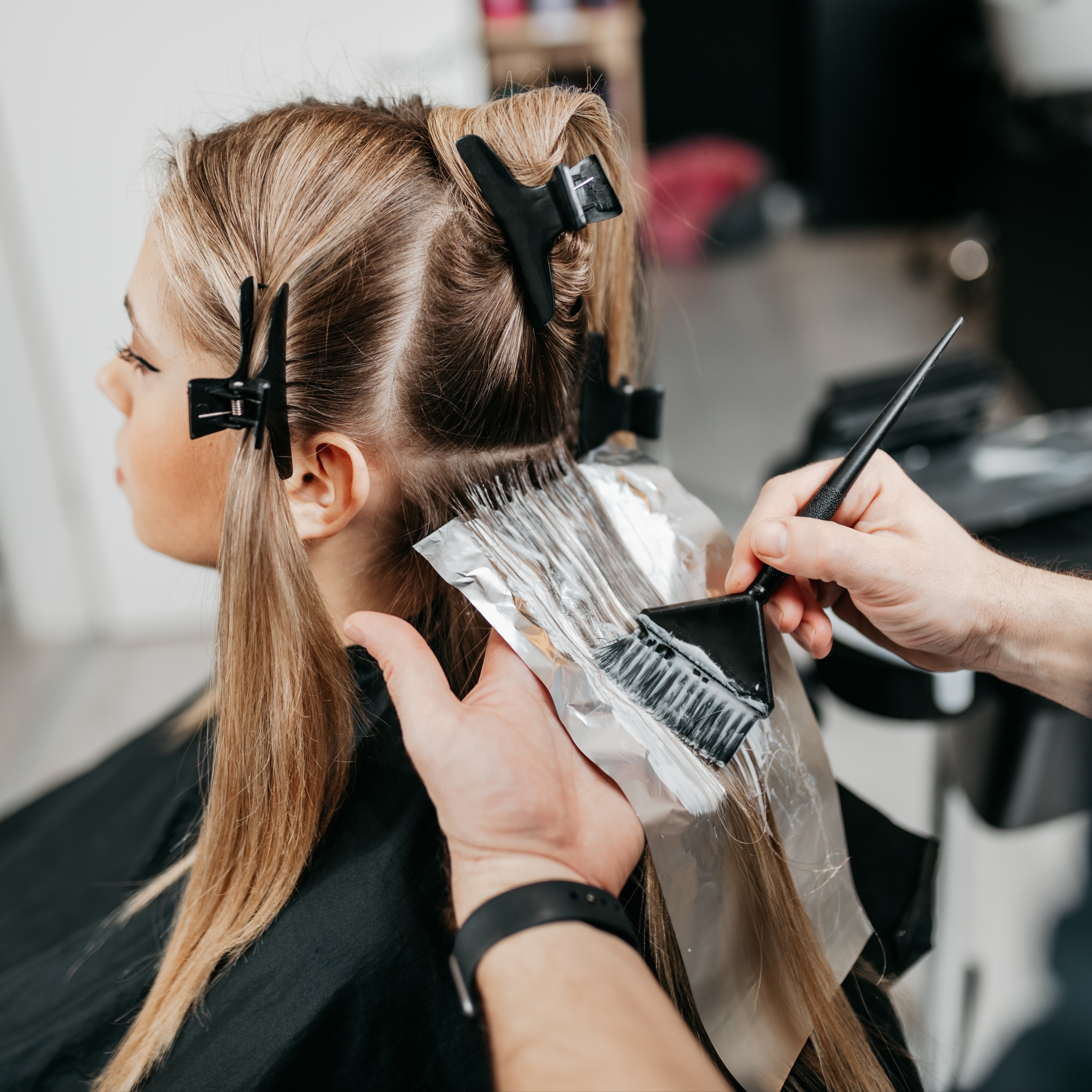 Custom Color at Marćinow Salon & Style in Costa Mesa, CA