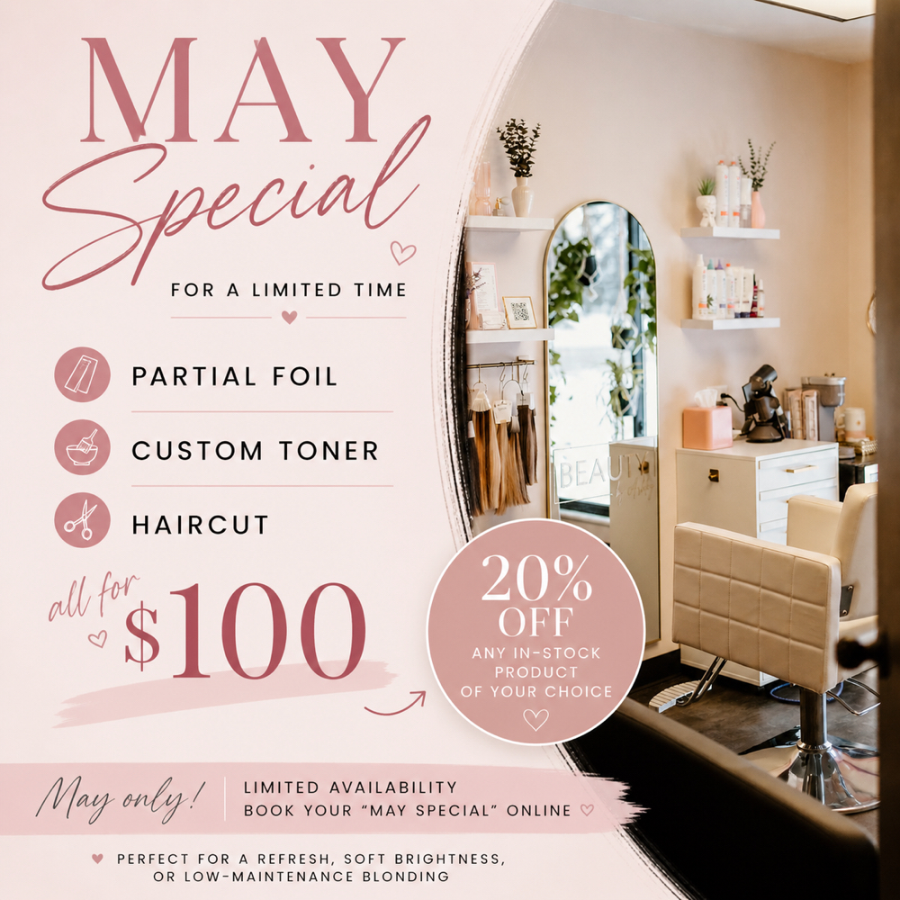 May Special at Beauty By Ashley in Saginaw, MI