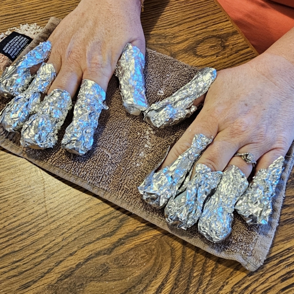 Acrylic Removals at The Yellow Door Salon in Owosso, MI