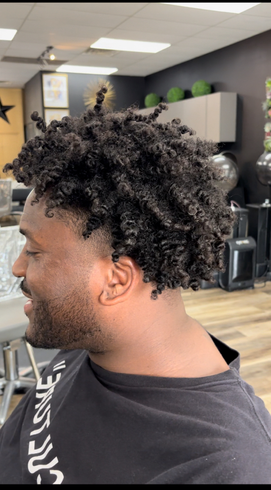 Male Grooming/twists/curls/braids