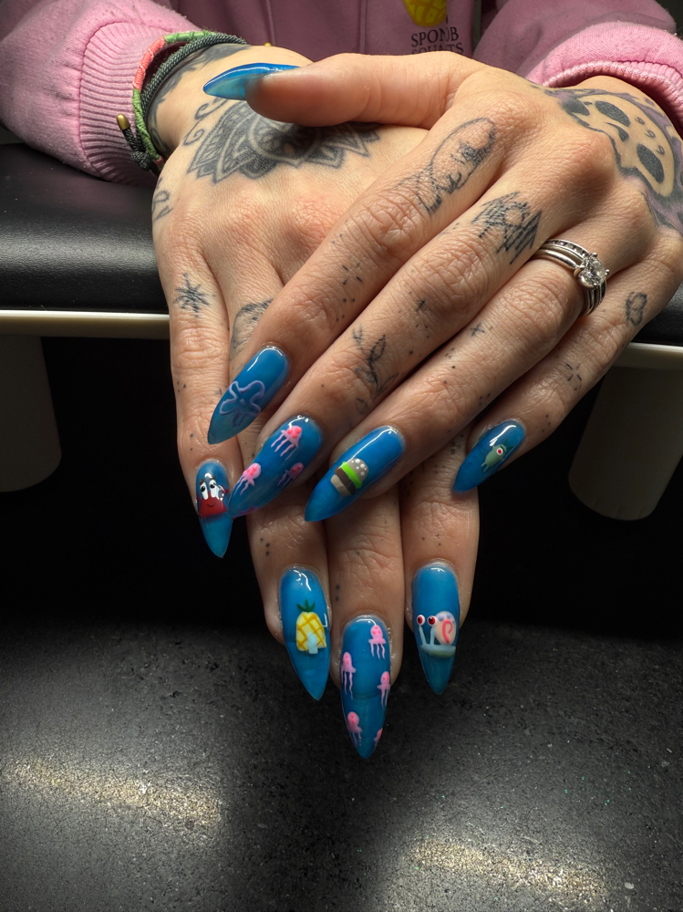 Medium Structured Gel + Complex Art