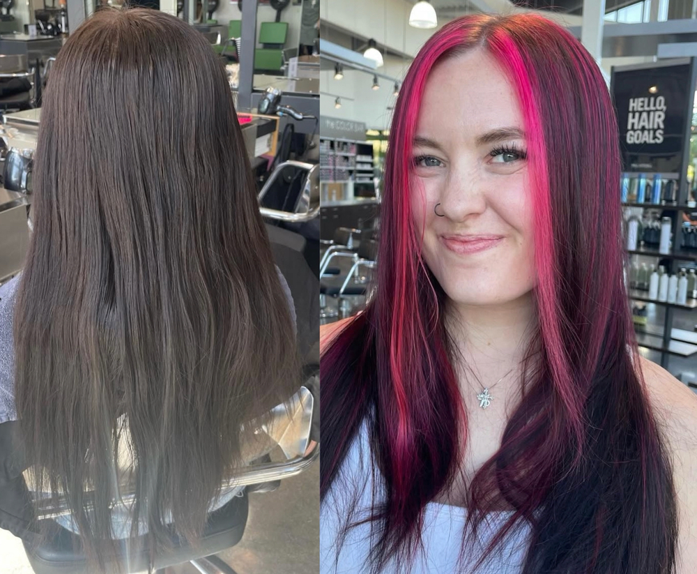 Fashion Color Highlights/Blocking at Morgan The Stylist in San Antonio, TX