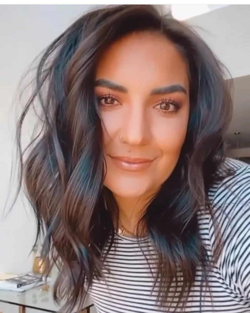Partial Highlight With Cut at Honey Bourbon Studio in Lakewood, CO
