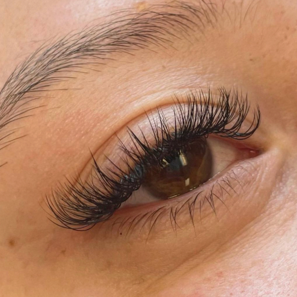 Three week fill at Liv's Lash & Glow in Williston, ND