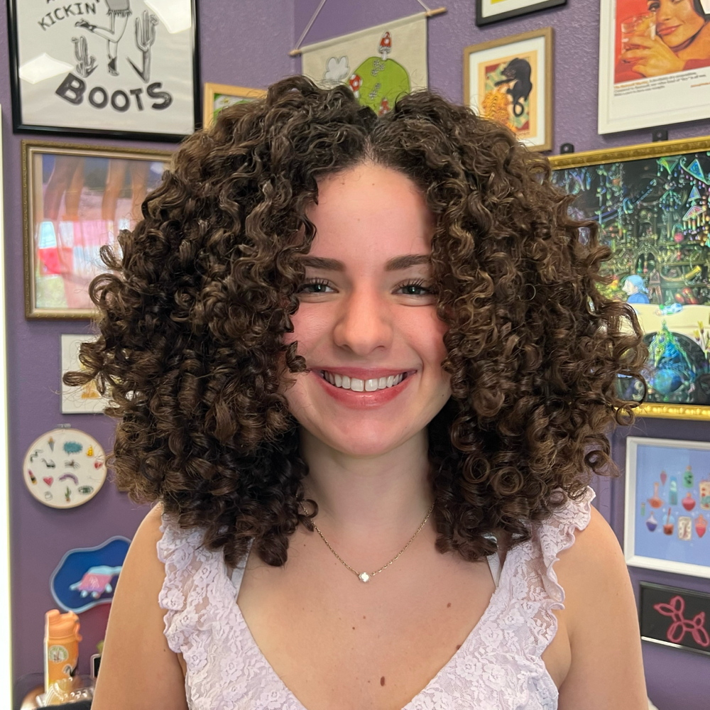 NEW CLIENT Curly Cut