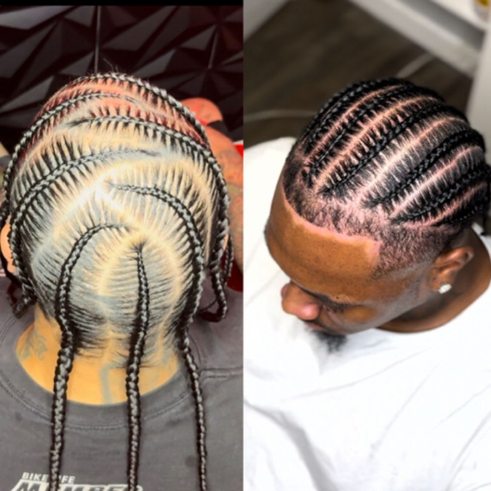 Stitch Braids at Touched by Diana in Hawthorne, CA