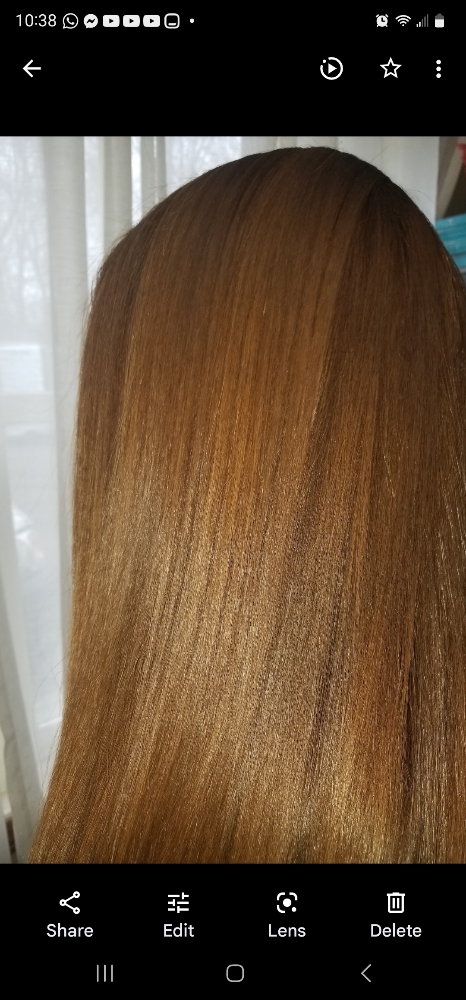 Long Hair All Over Permanent Color