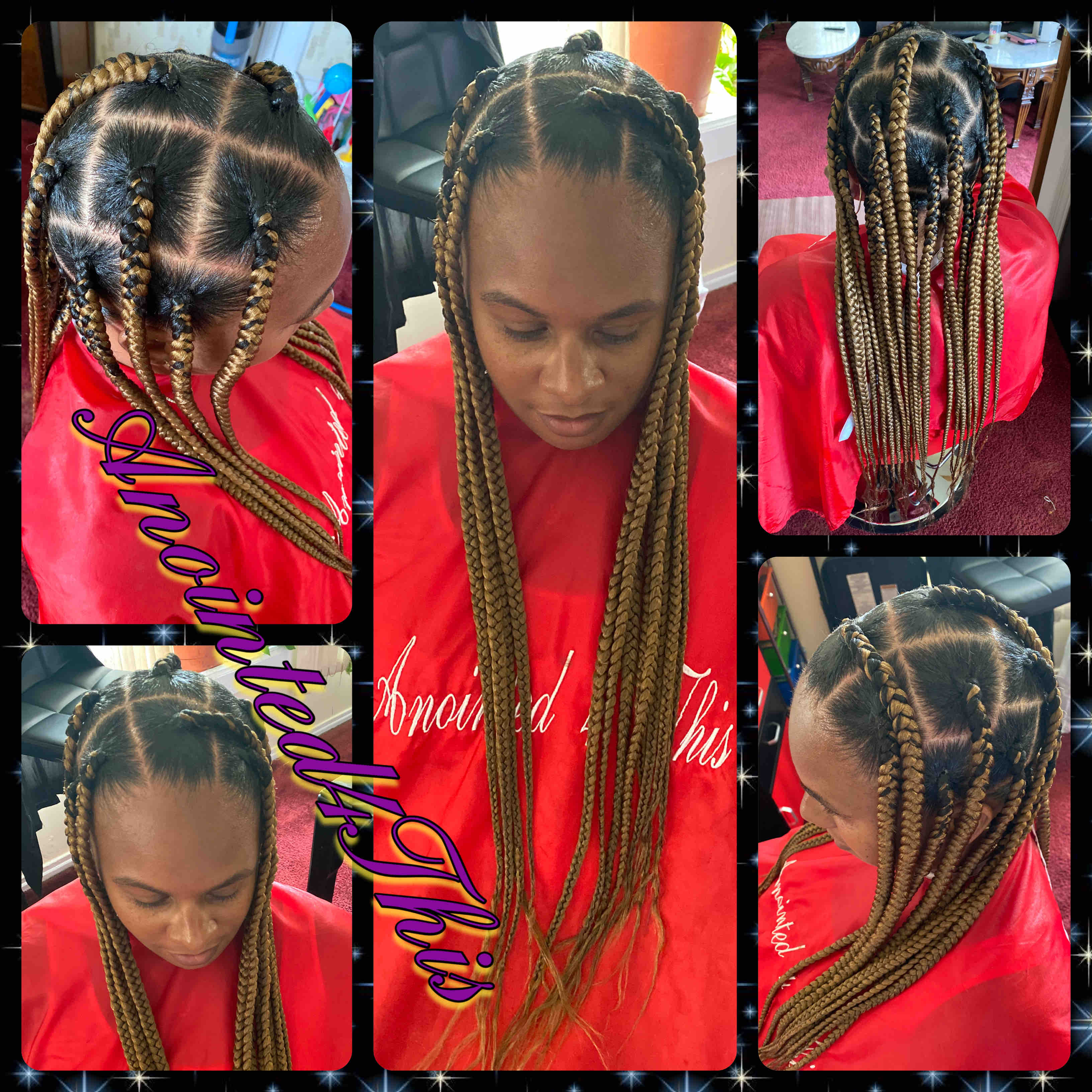 Jumbo Knotless Up To 15 Braids