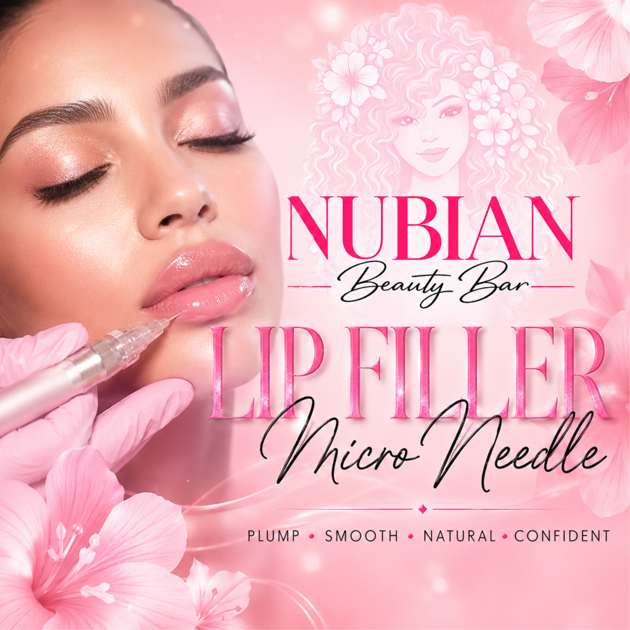 0.5 ML Lip Filler microneedle at Nubian Beauty Bar in APOPKA, FL