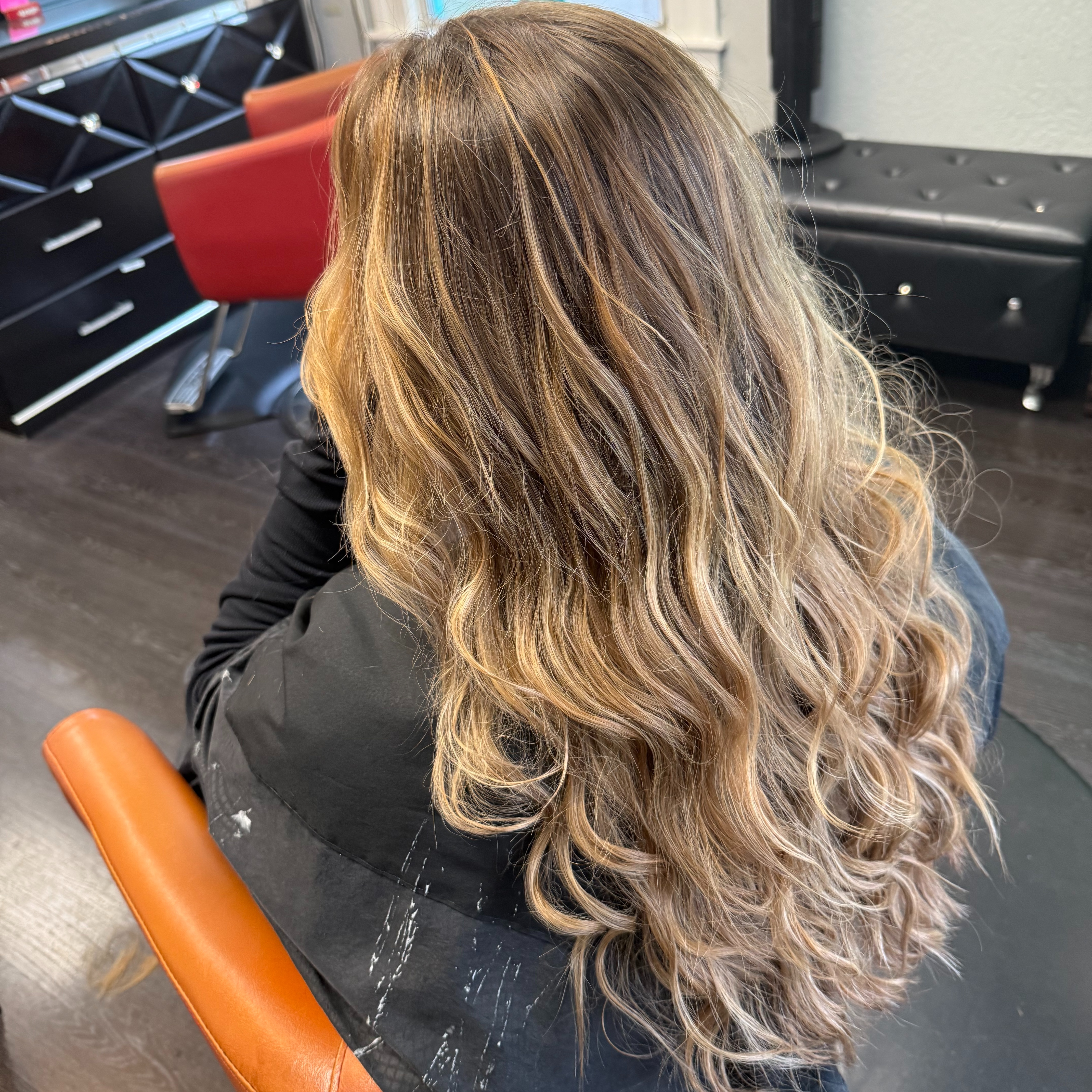 Hair cut at The Hair Lounge in Woodland, CA