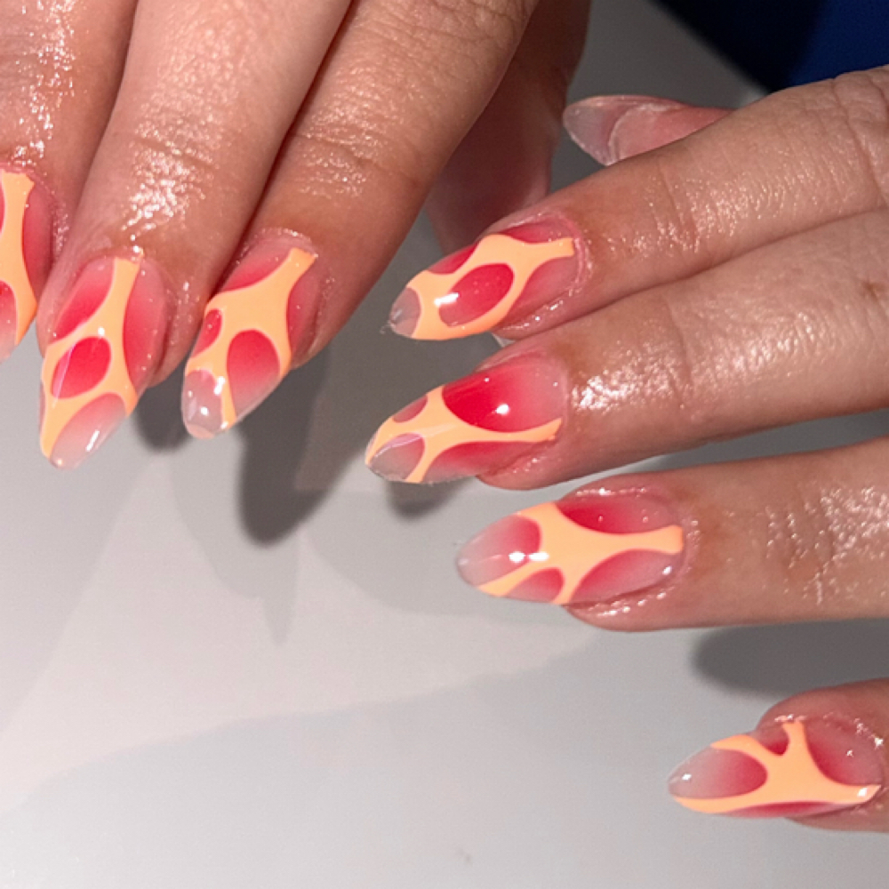 Abstract Nail Art at _nailedbycoco in Austin, TX