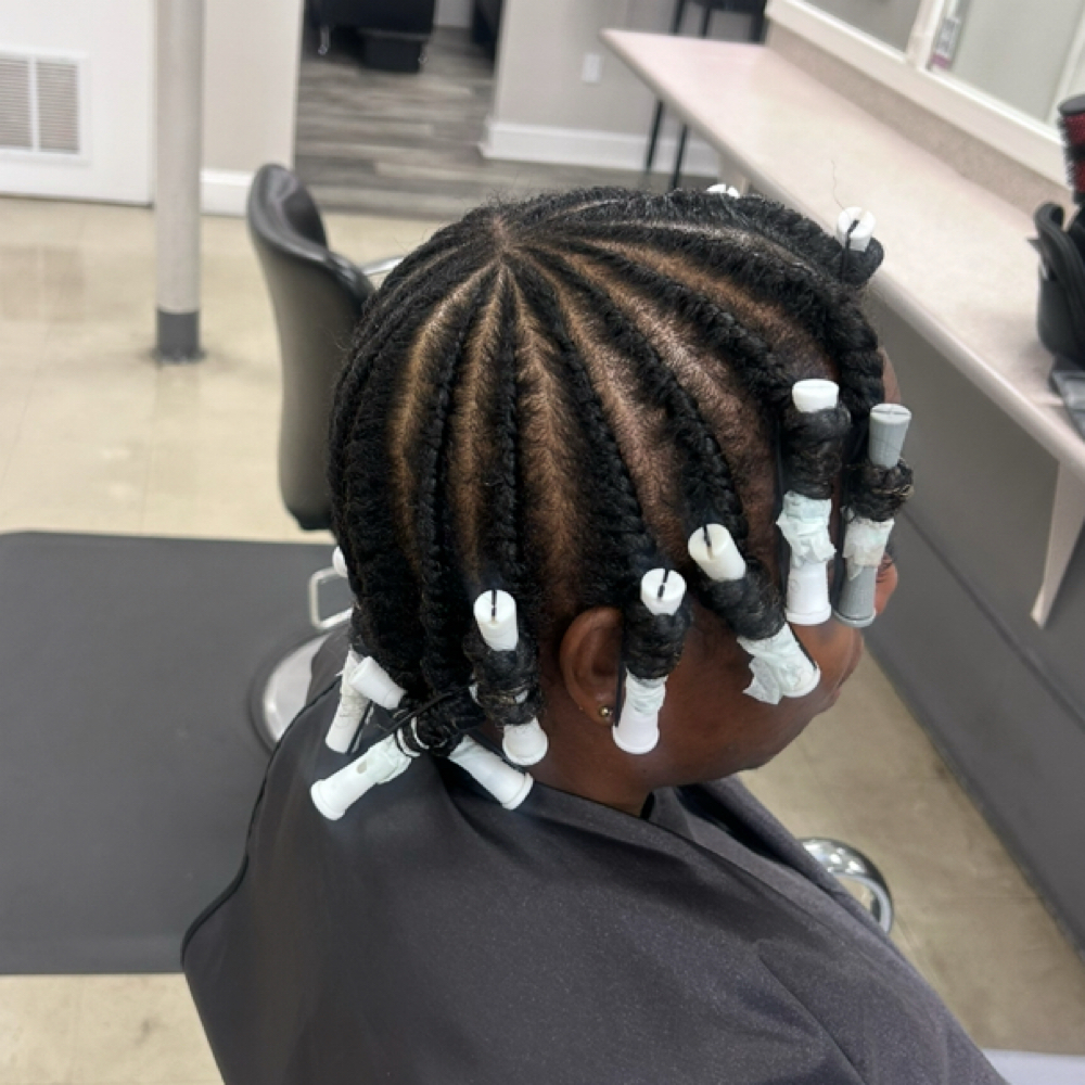 Twist out at ApplesTouchh in Laurel, MD