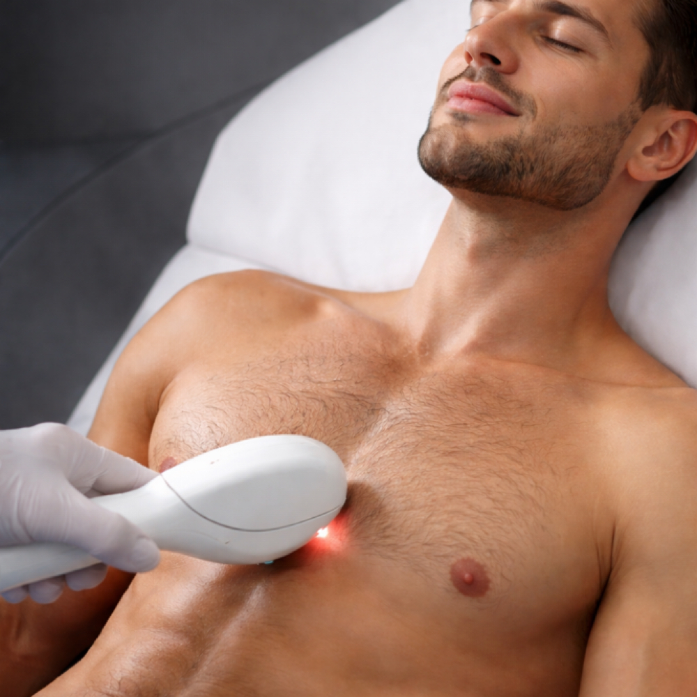 Laser Hair Removal For Man at Glenn Luxe Studio in Miami, FL
