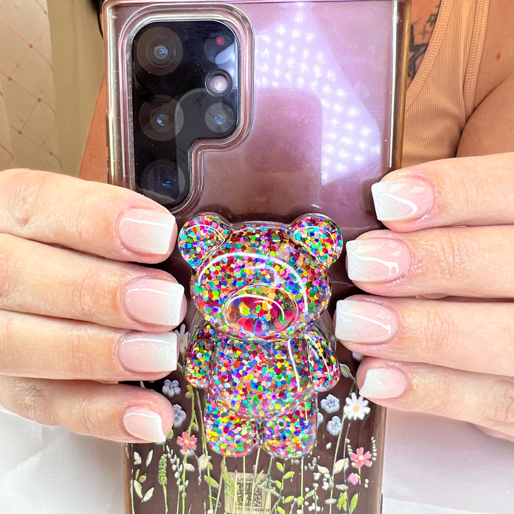 Pink & White Ombre Full Set