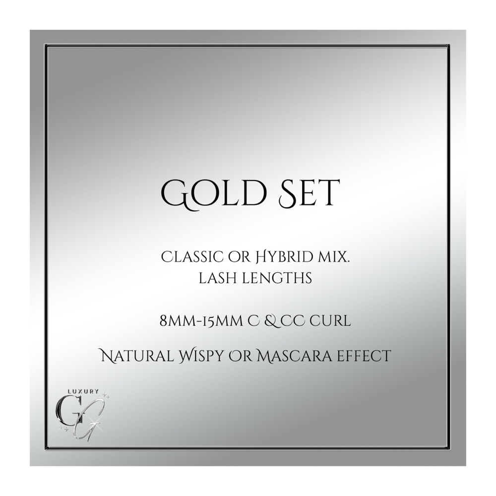 Gold Set. at The Luxury Goddess Glam in Troy, MI