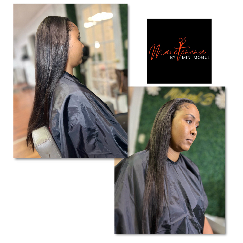 Partial Tape-In/Sew-In Install