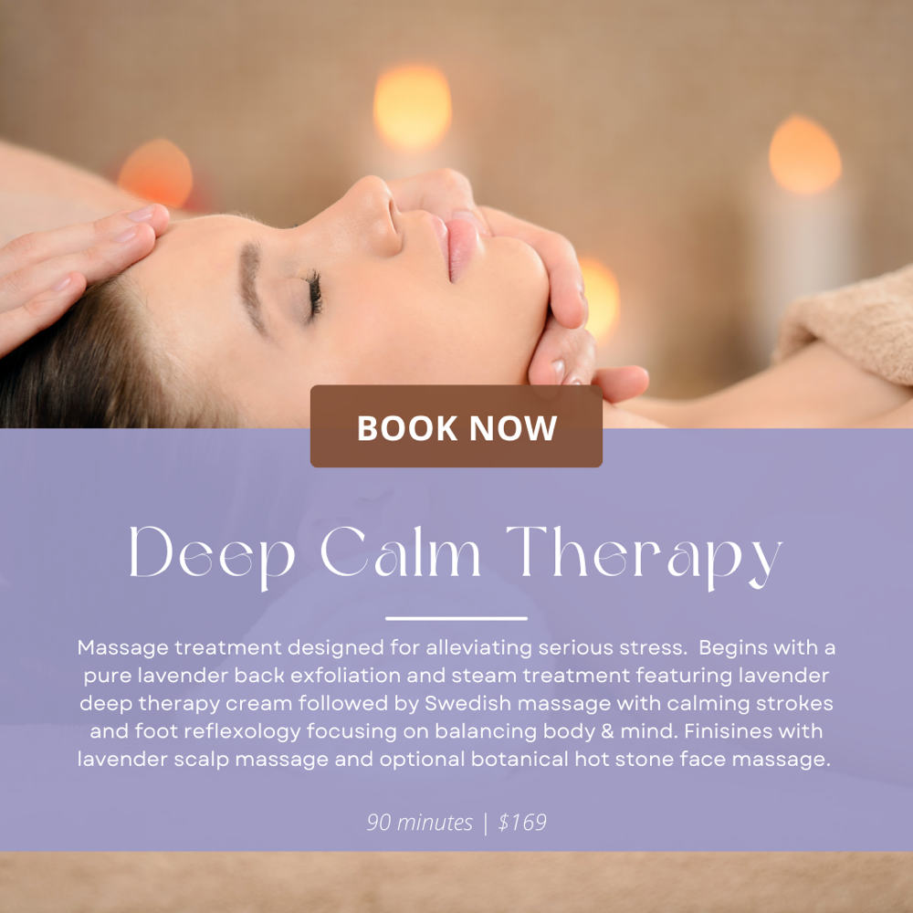 Deep Calm Therapy Massage at Pearl Massage Therapy in Malta, NY