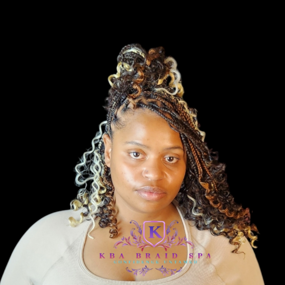 Small Boho Bob at KBA Braid Spa in Hazel Crest, IL