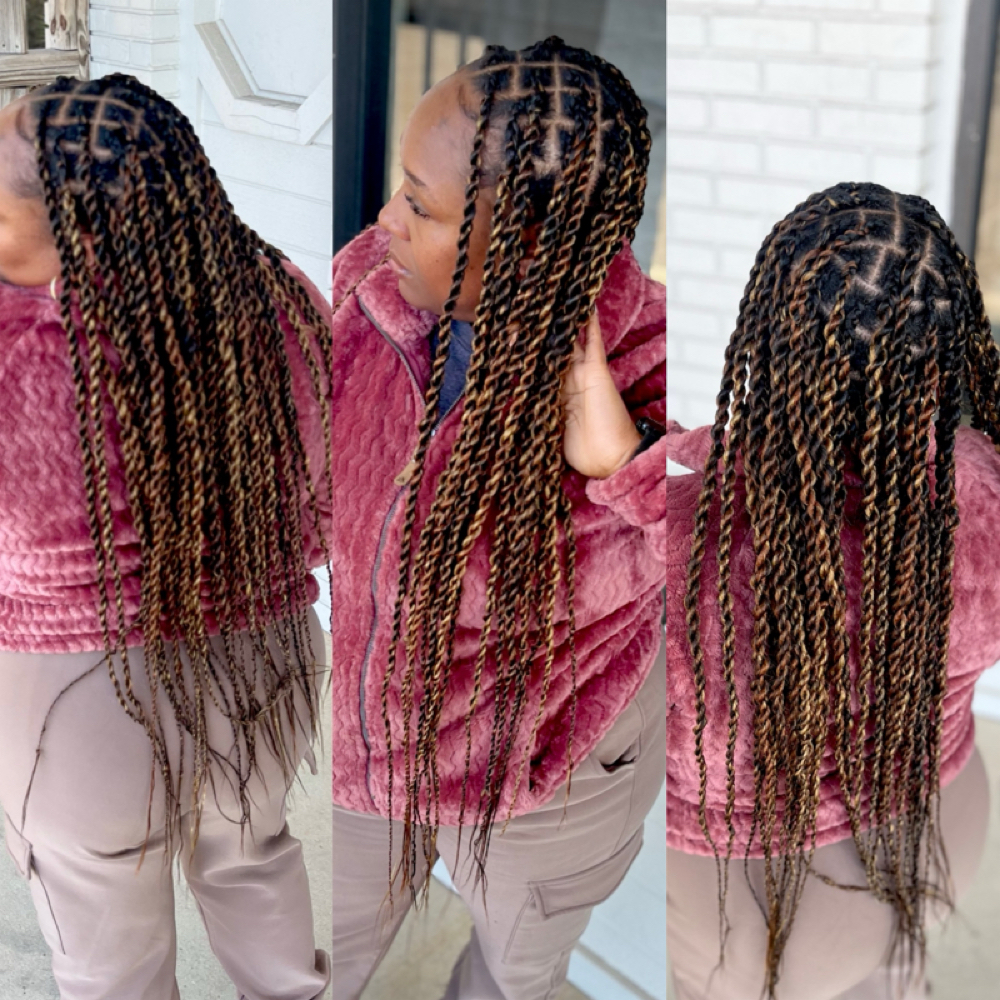 Individual Twists (Medium) at Beux by Kierra Shanté in Pensacola, FL