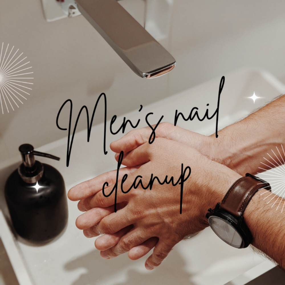 Men's Nail Cleanup at Slate and Pine in Boise, ID