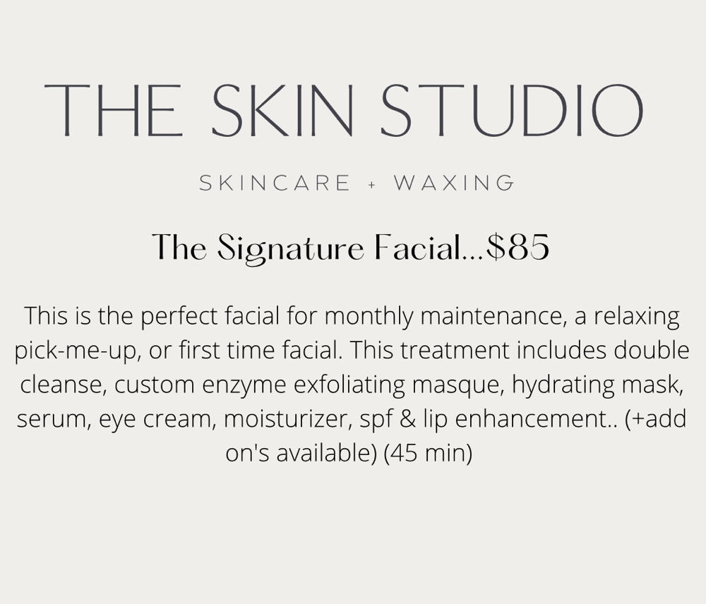 The Signature Facial