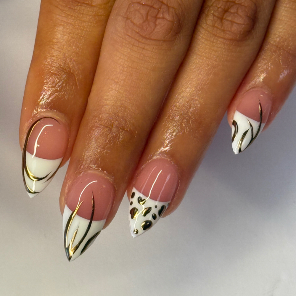 SHORT FULLSET at INVU Beauty Salon in Modesto, CA