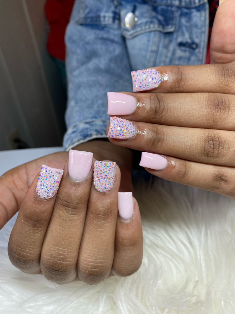 ACRYLIC OVERLAY 🌸 at Cidity Nails in South bend, IN