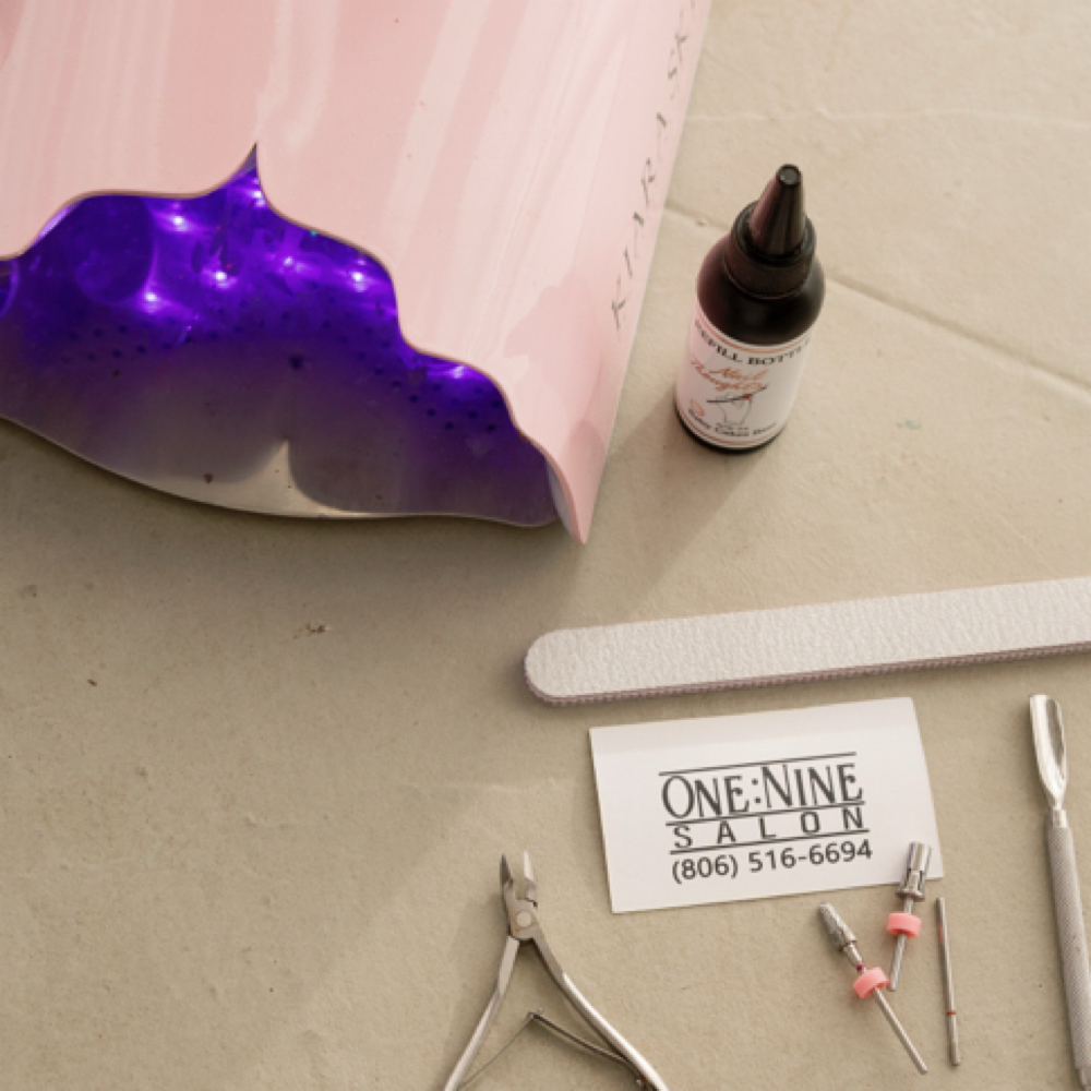 ADD ON Nail Product Removal at One:Nine Salon LLC in Lubbock, TX