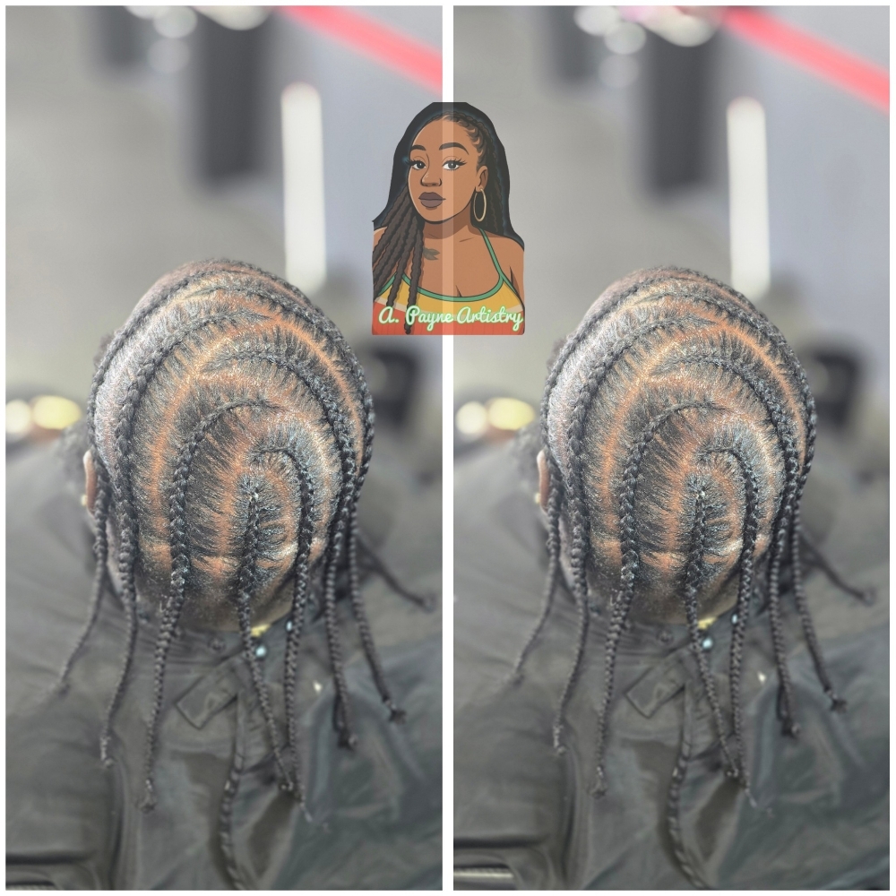 Mens Stitch Braids (6-8) at Tanya Chamberlain in Stockton, CA