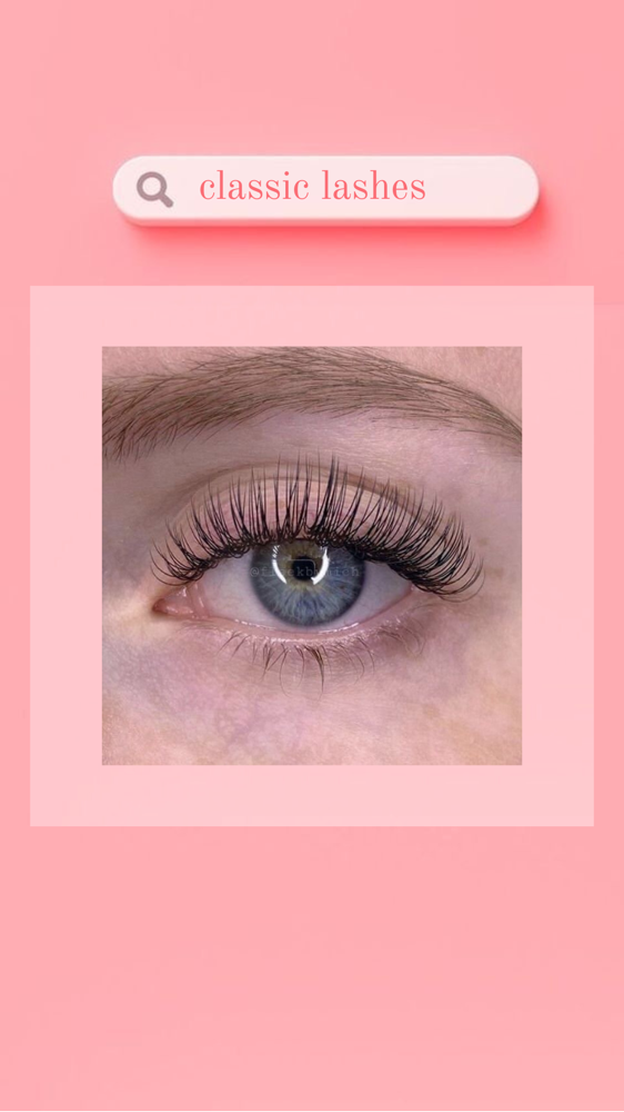Classic Lash Set at LashGirlClaire in Marshall, TX