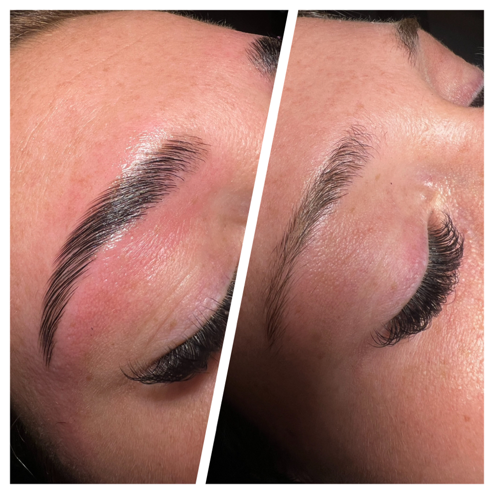 Brow Lamination with Tint And Wax