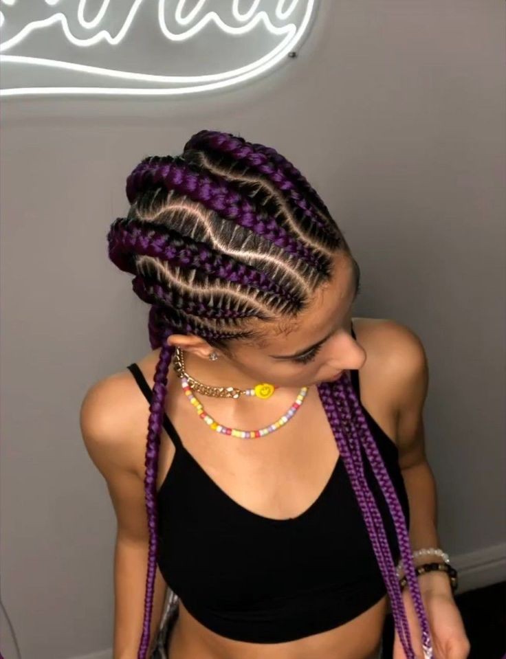 8 Braid Extension/Feed In Braids