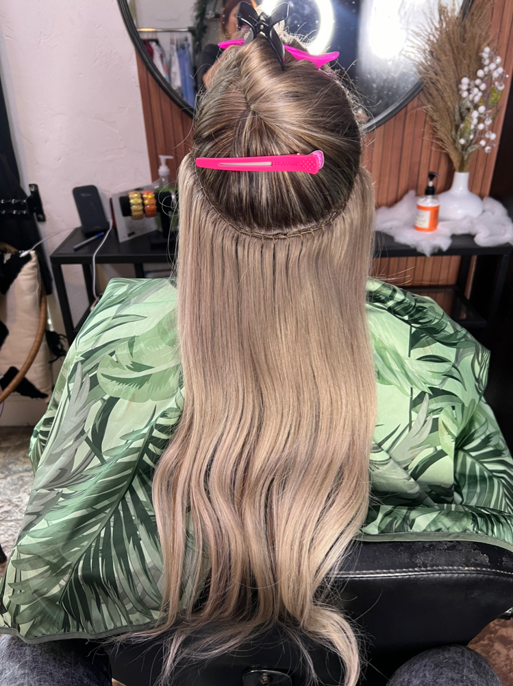 Extension Tightening at Micah K Salon in Bakersfield, CA