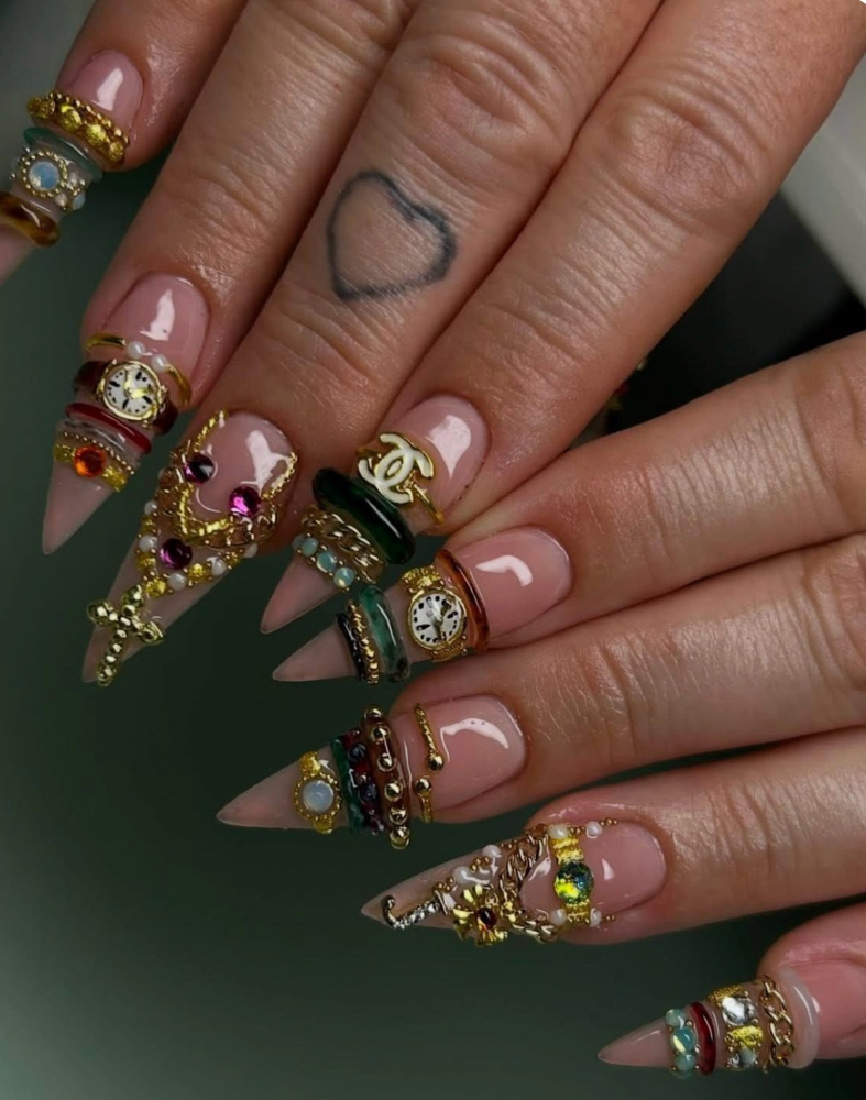 Level 4 Nail Art at Honey & Hue - Extend Beauty Solutions in Morton, IL