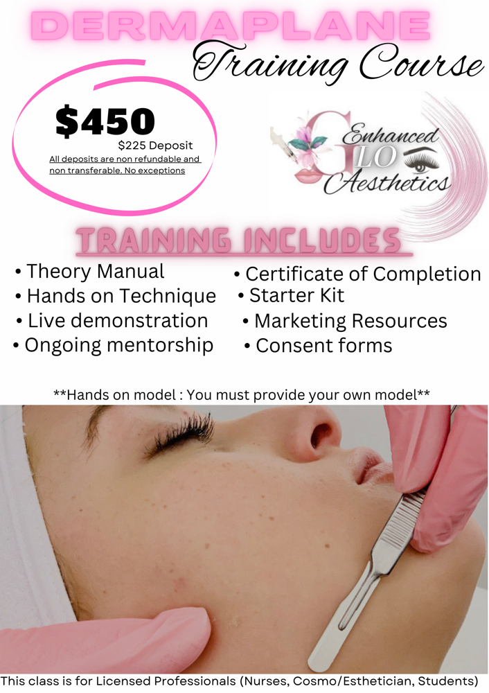 Dermaplane Training Class