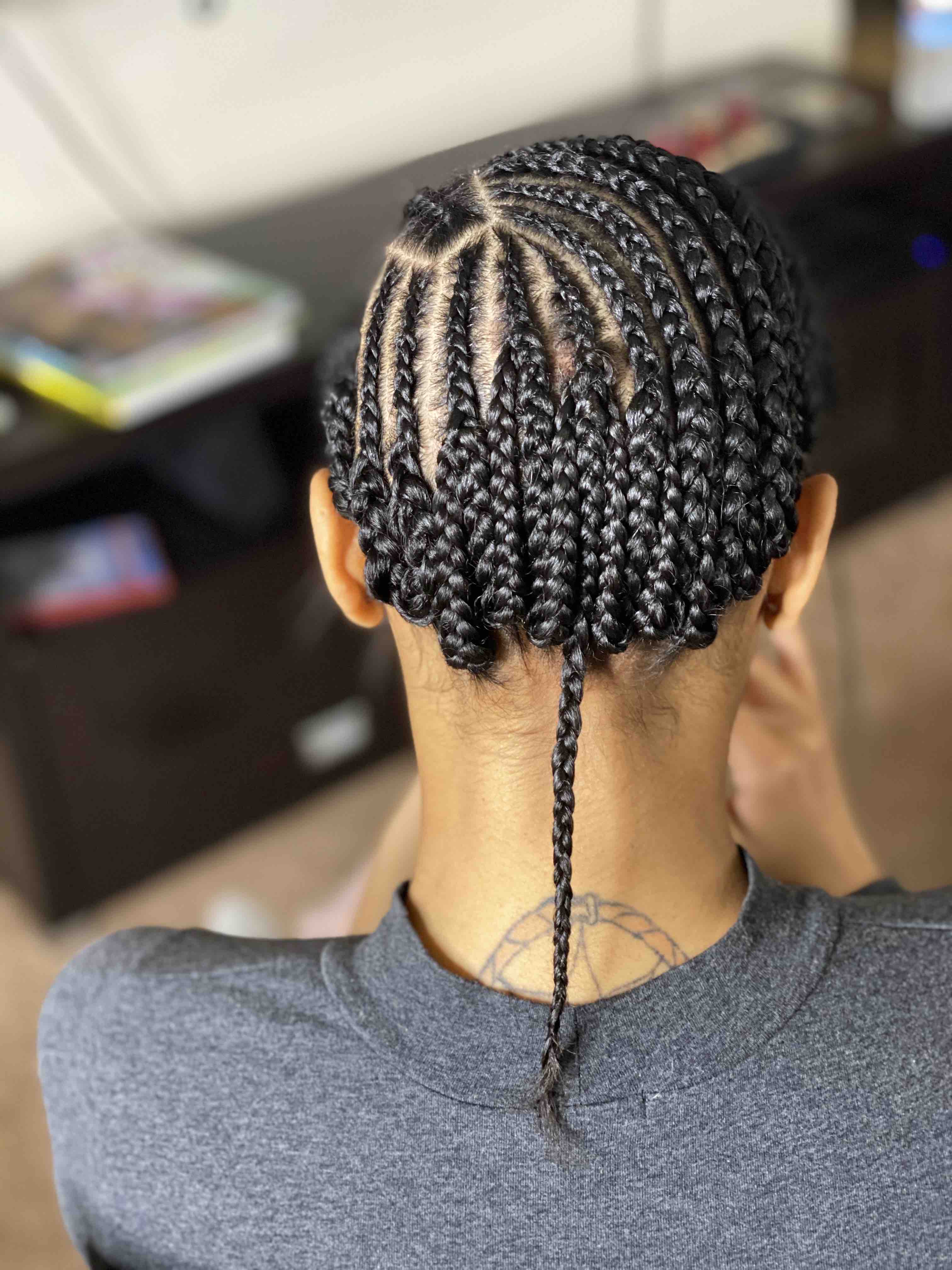 Wash And Braid Down