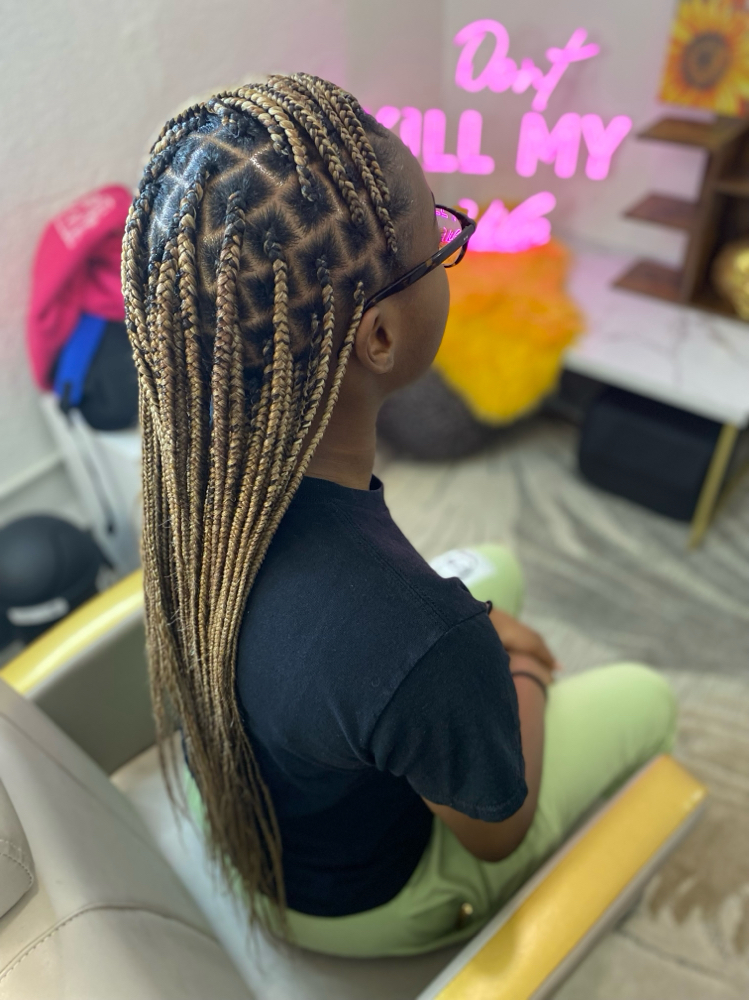 Waist Length Knotless