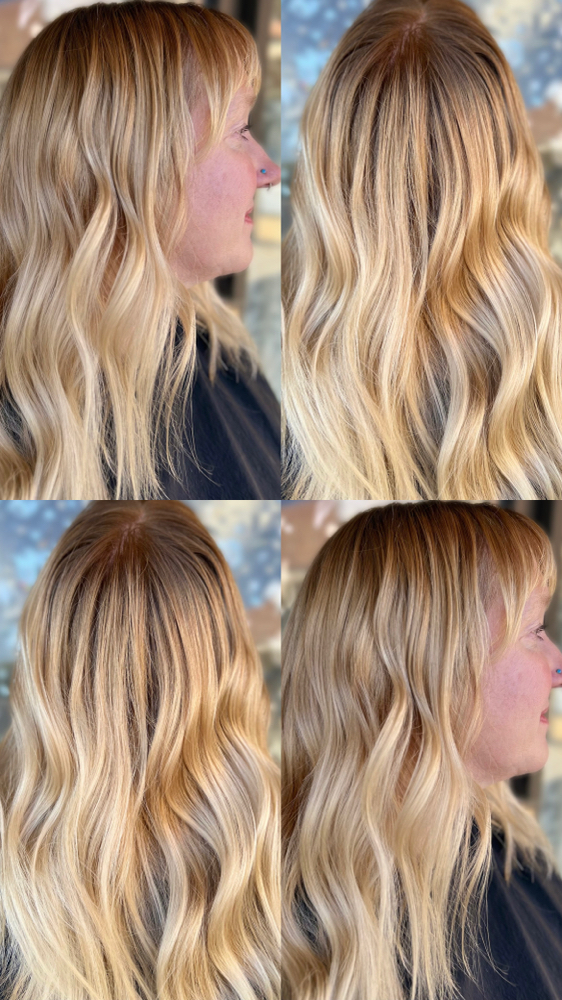 Custom Full Highlight/Balayage|Long