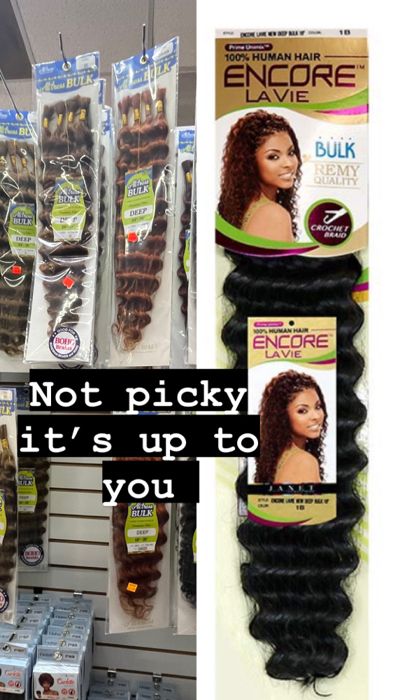 Bulk Hair/ CLICK INFO TAB ↗️