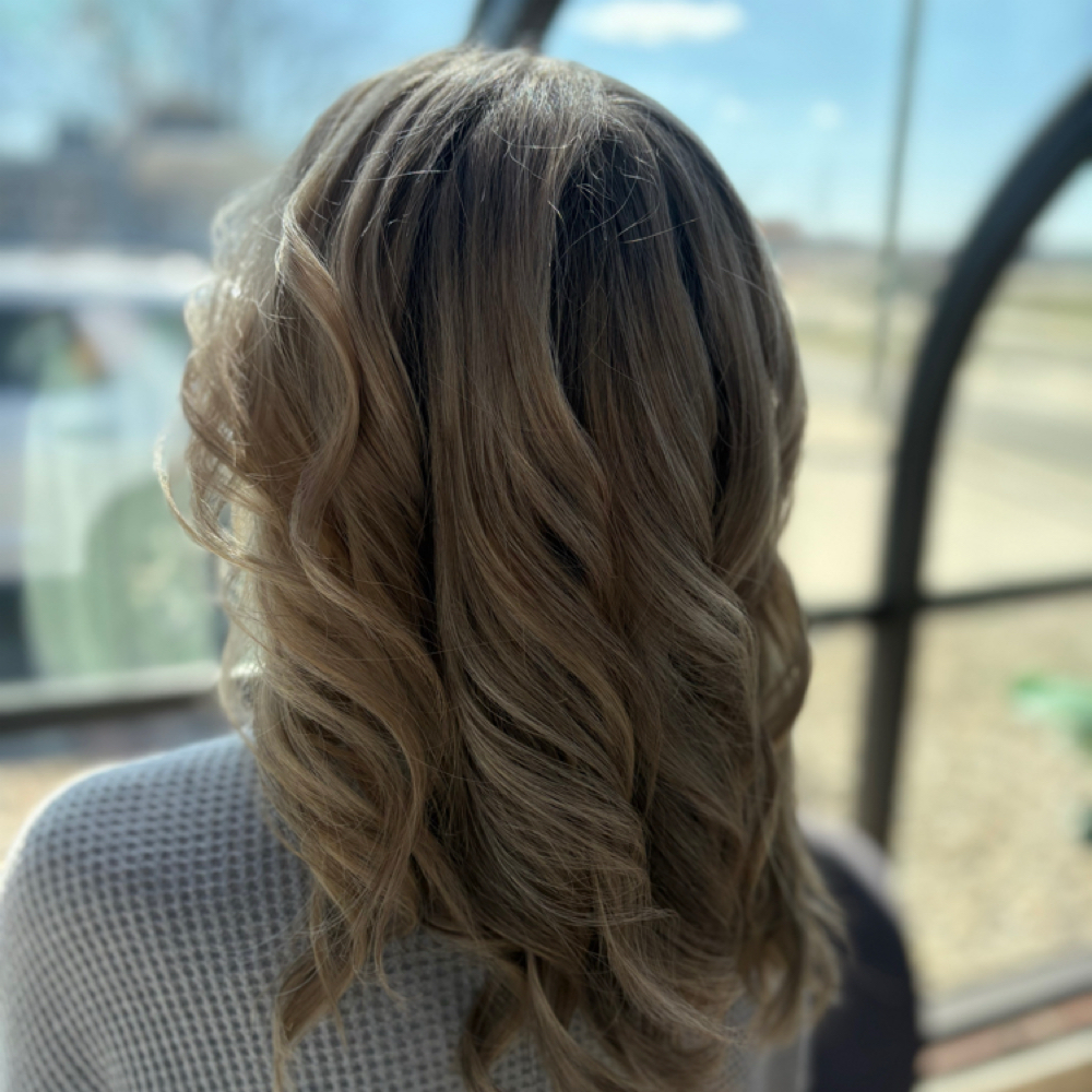 Formal Occasion Curls at Laney Design in Grand Rapids, MI