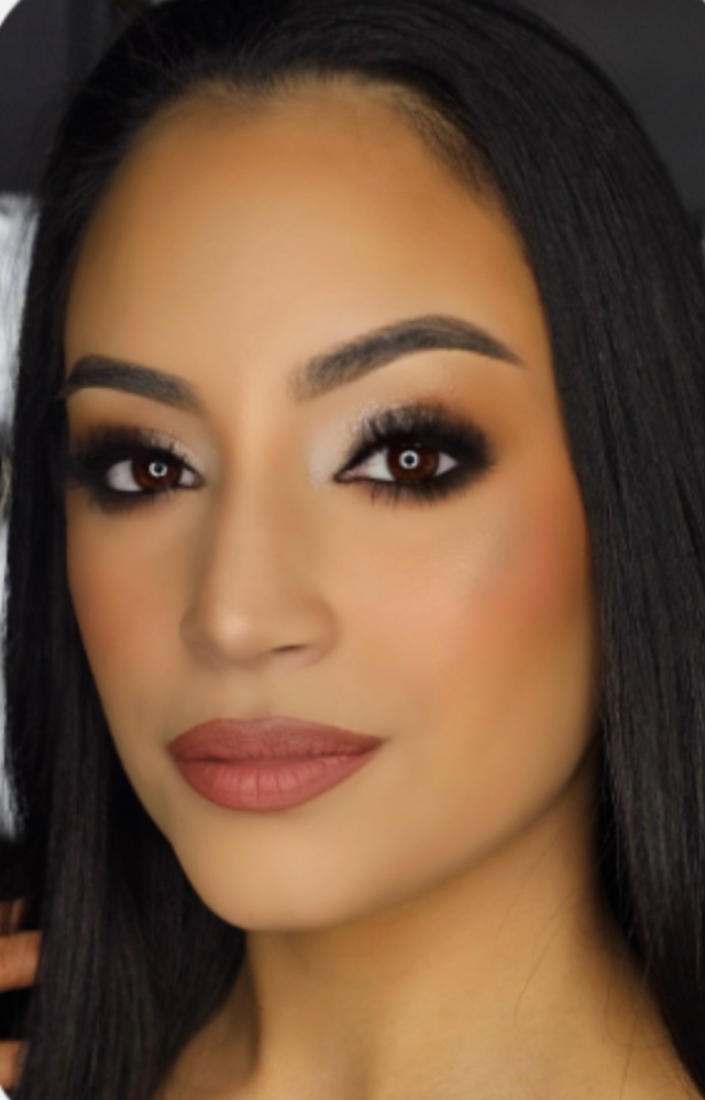 Full Glam Makeup Application