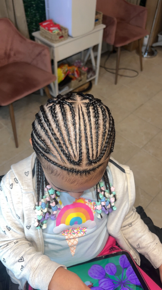 Kid's Braids long NO HAIR ADDED