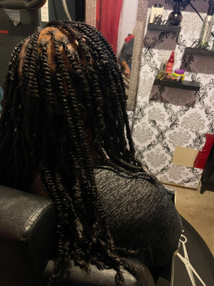 Adult Medium Twist- Hair Added