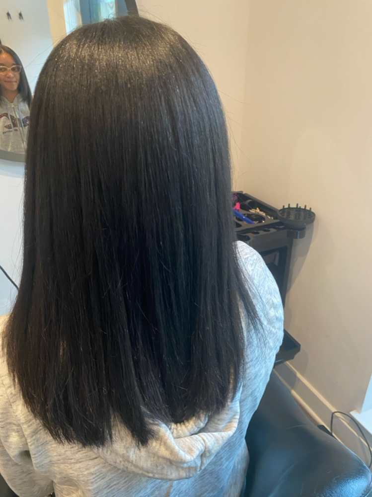 Relaxer Root Touch With Blow Out Or